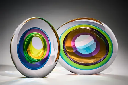 Rainbow sculpture