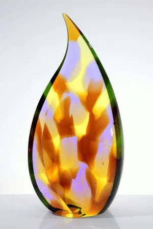 LEAF OF THE MAGIC TREE IV `26, dim. 38x19x10 cm, m