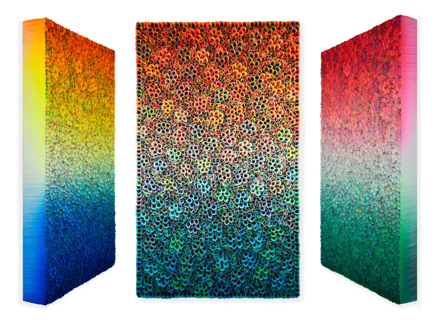 Flowerbed Colorchange, S02514 &mdash; Zhuang Hong Yi