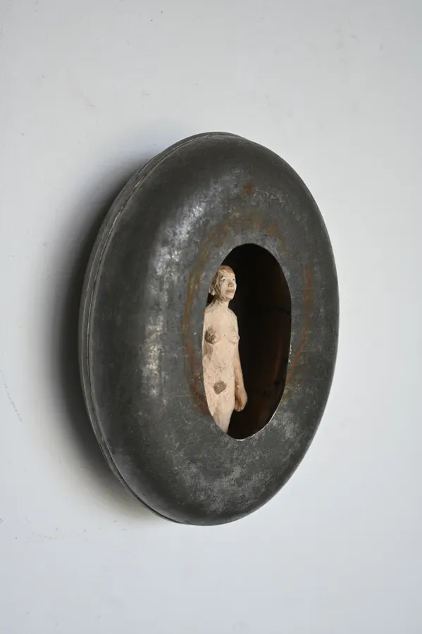 Akt in Wärmflasche &mdash; Johannes Hepp