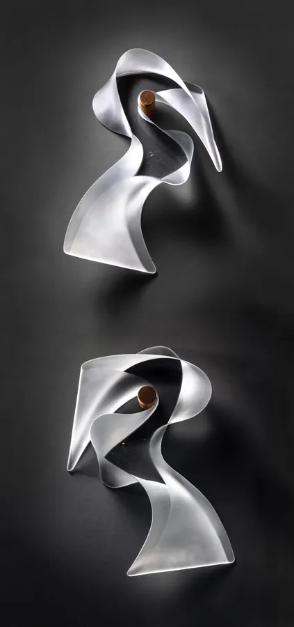 Wallpiece, Held Shadow Light I & II &mdash; Karin Mørch