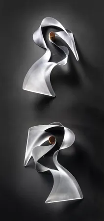 Wallpiece, Held Shadow Light I & II