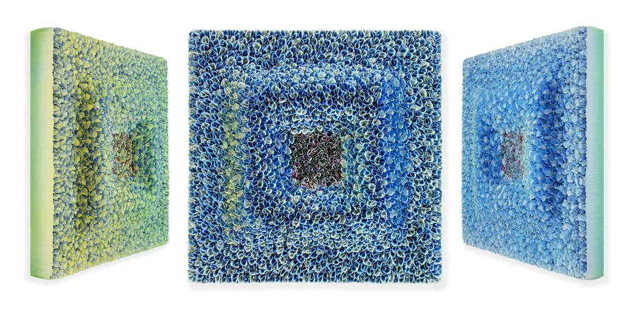 Flowerbed Colorchange, B12536-X &mdash; Zhuang Hong Yi