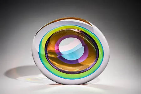 Rainbow sculpture
