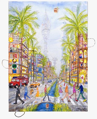 LA Bag Art Future