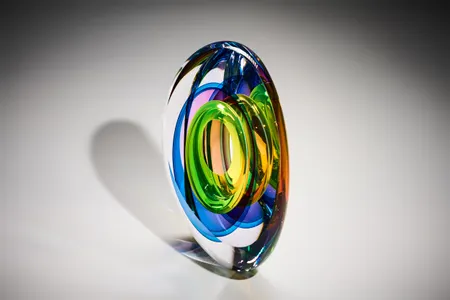 Rainbow sculpture