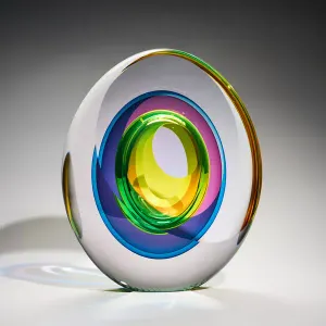 Rainbow sculpture