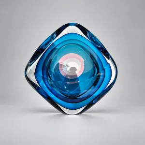 Elliptical Pink Blue