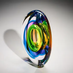 Rainbow sculpture