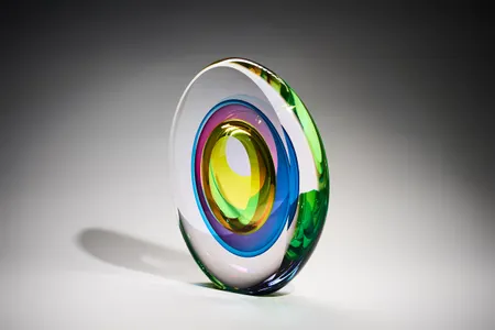 Rainbow sculpture